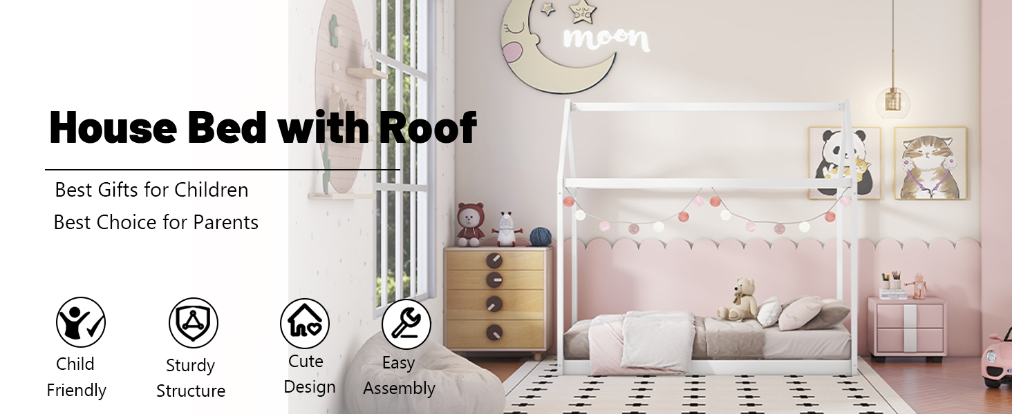 HOUSE BED FOR KIDS