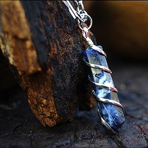 sodalite, communication, truth, love, luck stone, wiccan, healing jewelry, healing necklace, harmony