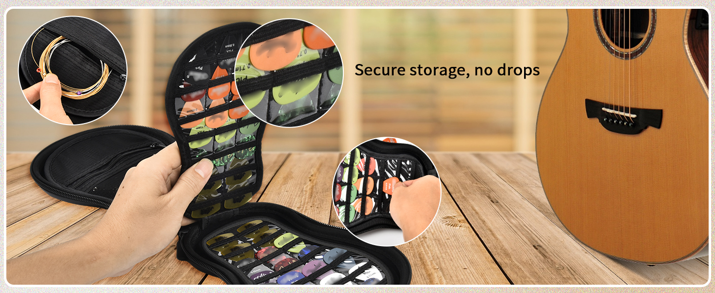 Guitar Pick Holder Case