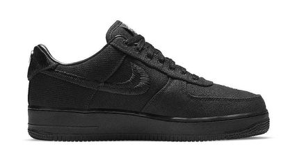 Nike スニーカー STUSSY × NIKE AIR FORCE 1 LOW "TRIPLE BLACK"(4)