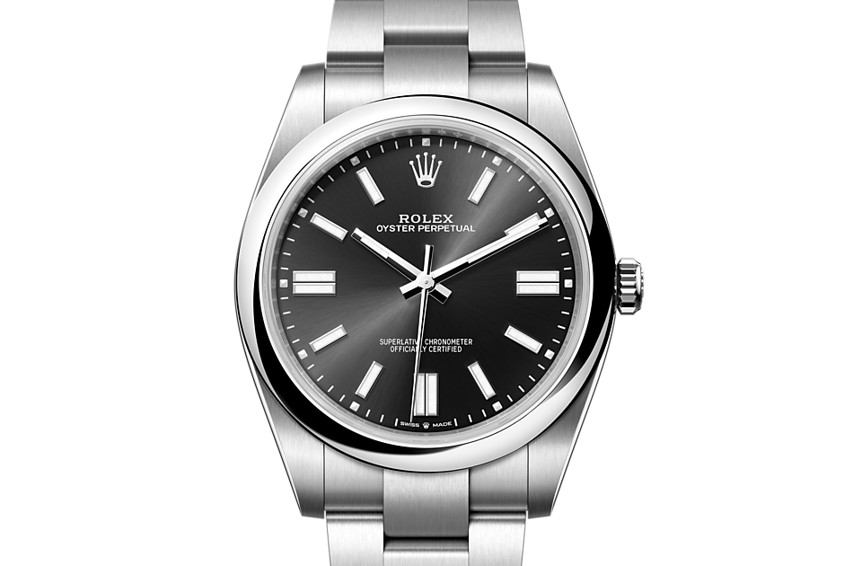 Rolex Oyster Perpetual in Oystersteel M124300-0002 at J. Licht & Sons Rolex Boutique