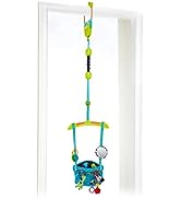 Bright Starts, Door Jumper - Bounce 'n Spring Deluxe with Padded Seat, Door Clamp, Adjustable Str...