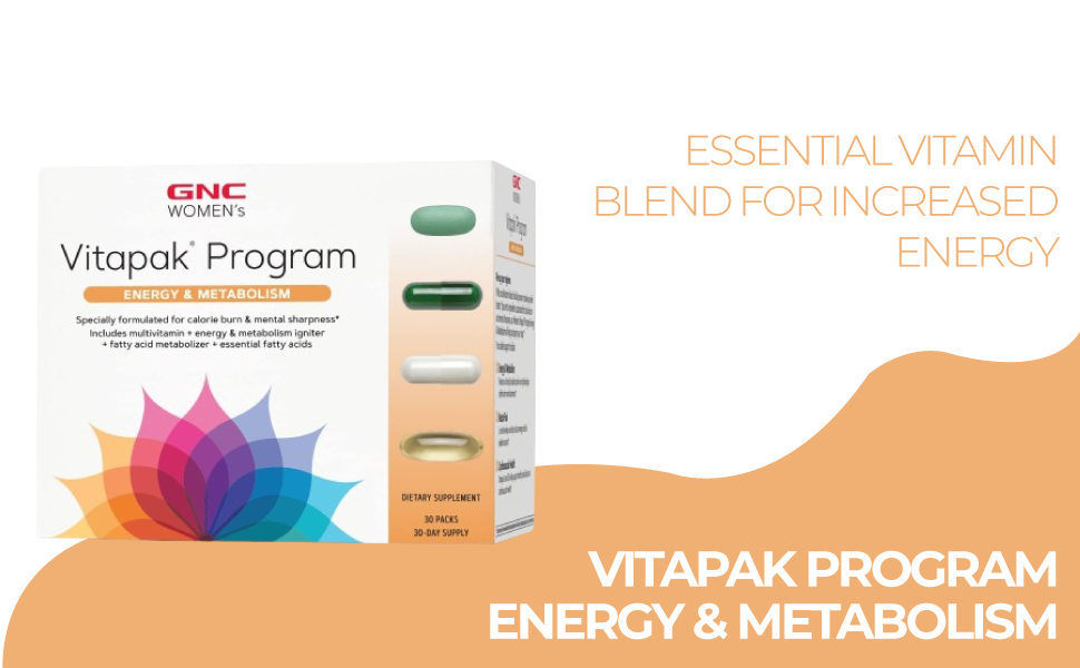 GNC Women's Vitapak Program