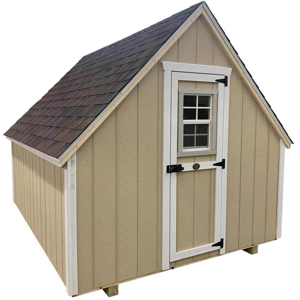Little Cottage Co. Value 8 ft. x 8 ft. AFrame Chicken Coop Precut Kit
