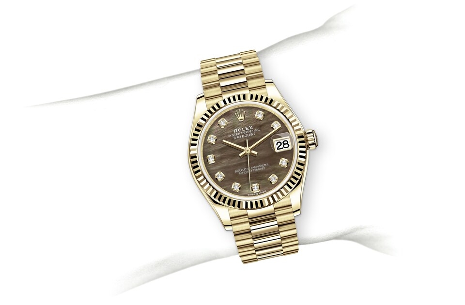 Rolex Datejust in Gold, m278278-0038 | Europe Watch Company