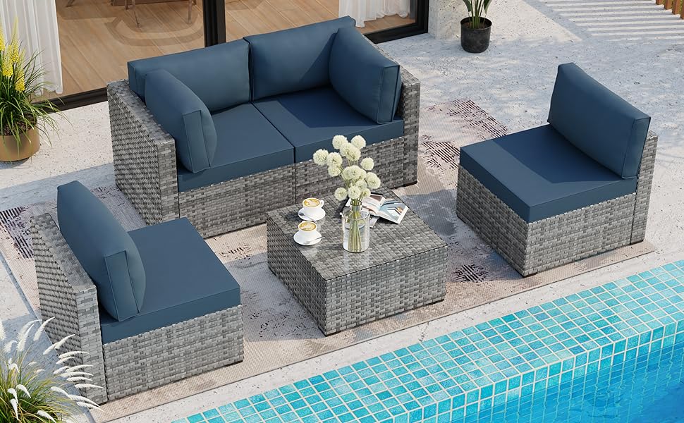 Wicker Sofa 