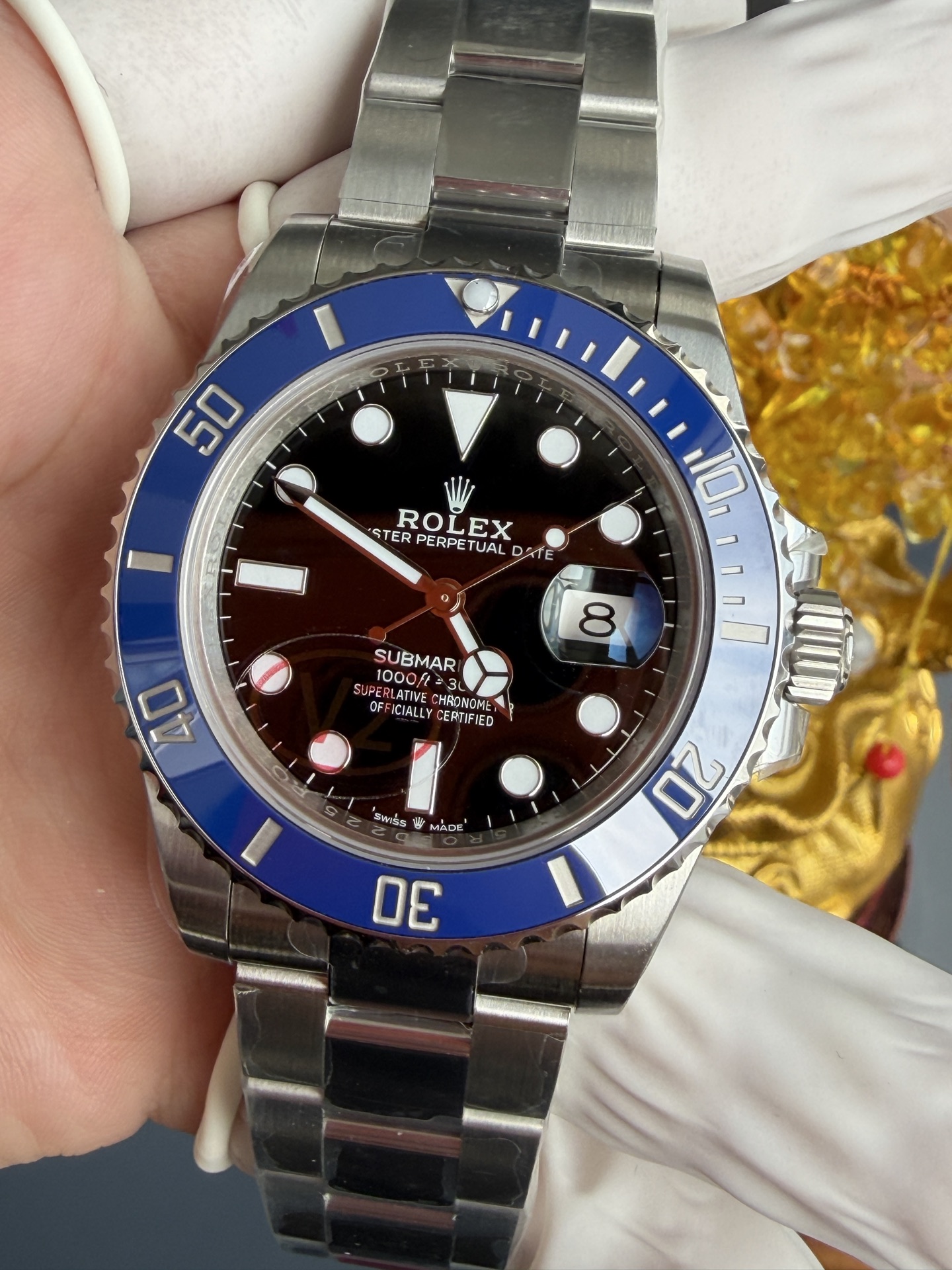 GYL Rolex Submariner Date Blueberry 126619LB Black Dial Blue Ceramic Bezel Super Clone Gain Weight 186g VSF 41mm-GYL-GaiYalun