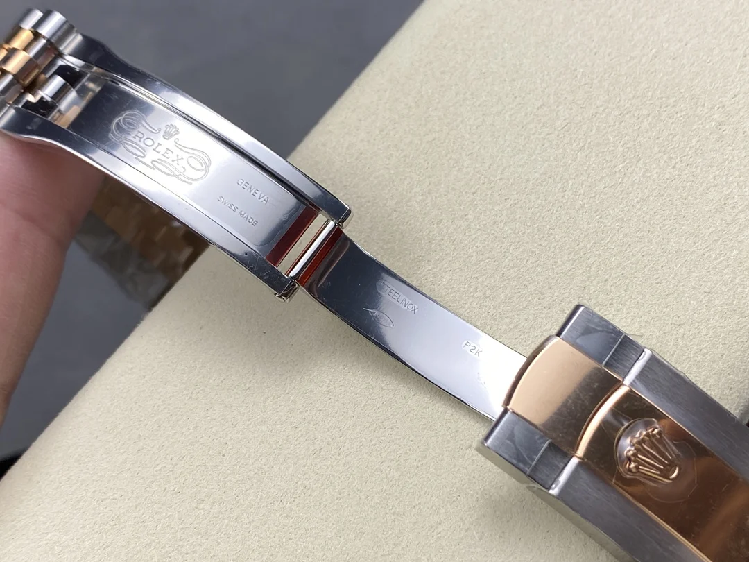 GYL Rolex Datejust 36mm Slate Grey Fluted Motif Dial Fluted Bezel Two-Tone Rose Gold Jubilee Bracelet (126231) 11 Super Clone – DD3235 Movement-GYL-GaiYalun