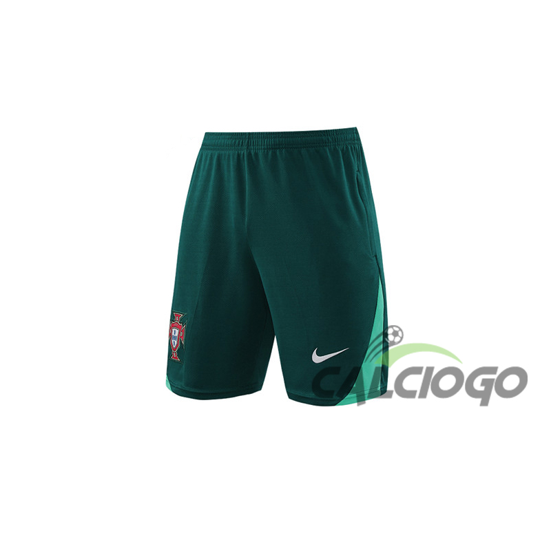 Portugal Pantaloncini Verde 2024-2025