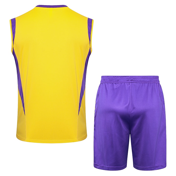 D983 2324 Real Madrid yellow training suit S-2XL