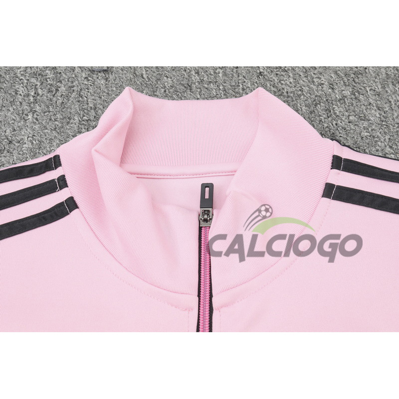 Tuta Inter Miami CF Felpa Zips Rosa 2023-2024