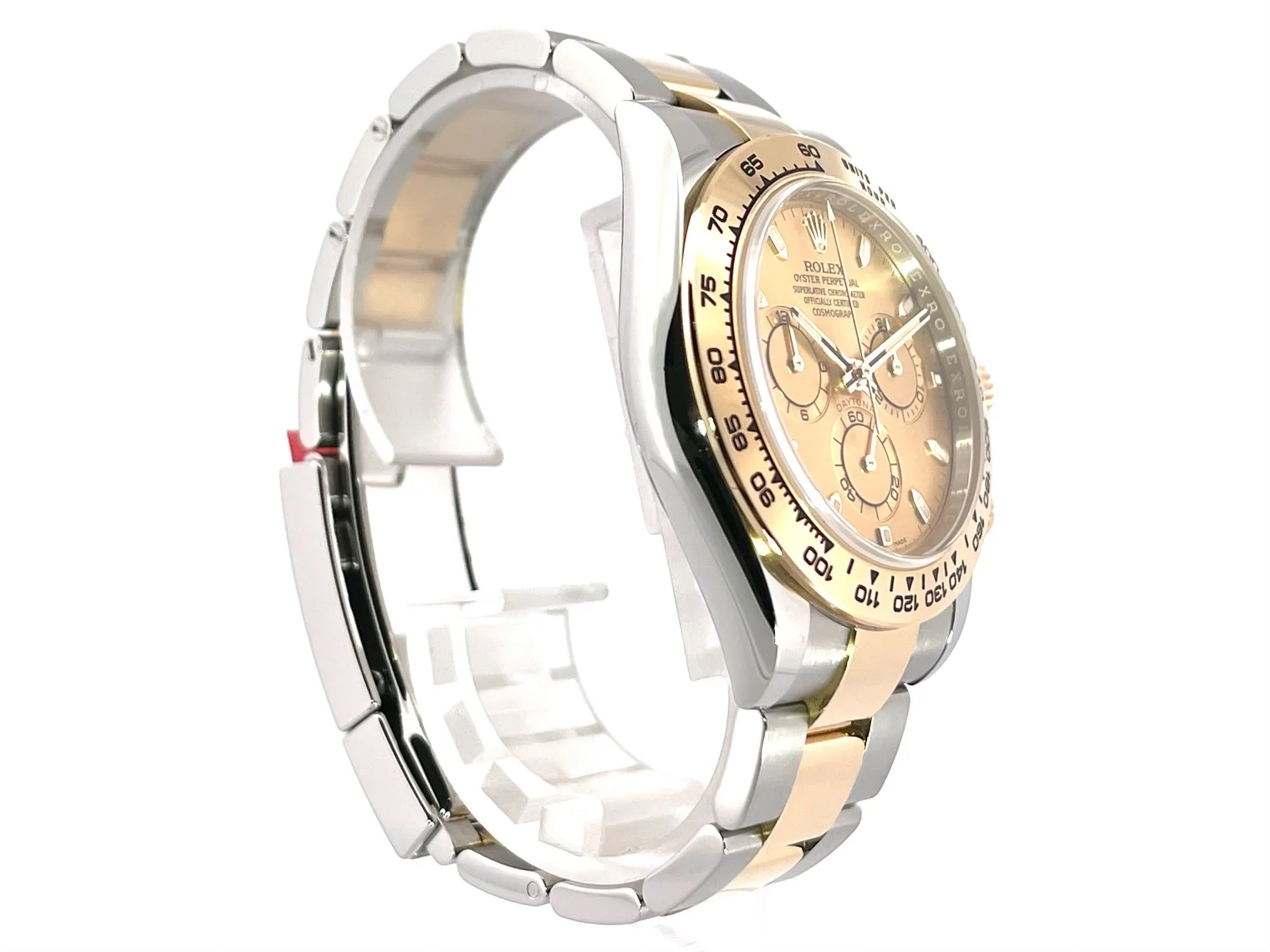 Rolex Daytona Cosmograph Edelstahl / Gelbgold Ref. 116503 Zifferblatt Champagner | Uhren2000