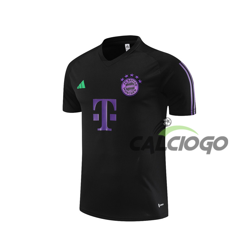 Maglia Bayern Monaco Nero Jersey 2023-2024