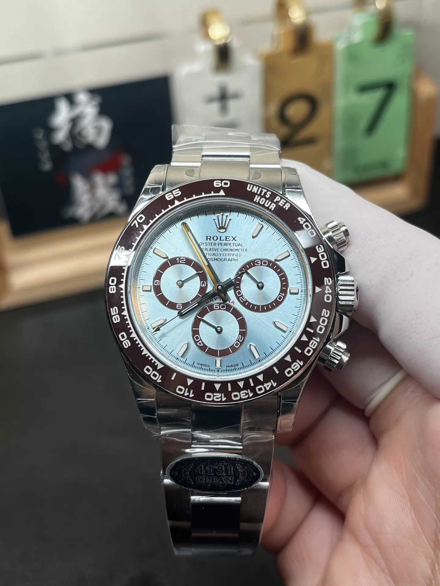 GYL Rolex Cosmograph Daytona “Ice Blue” Platinum (126506) 11 Super Clone – DD4131 Movement-GYL-GaiYalun