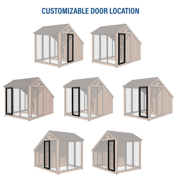 Versatile Entry Door Placement