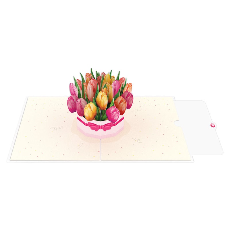 Tulips Pop Up Card
