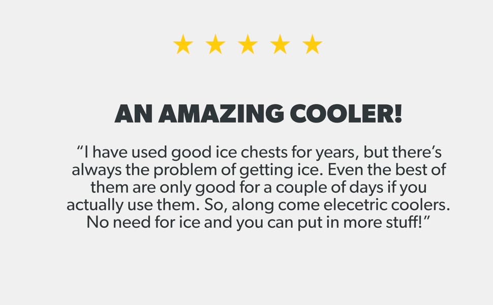 an amazing cooler