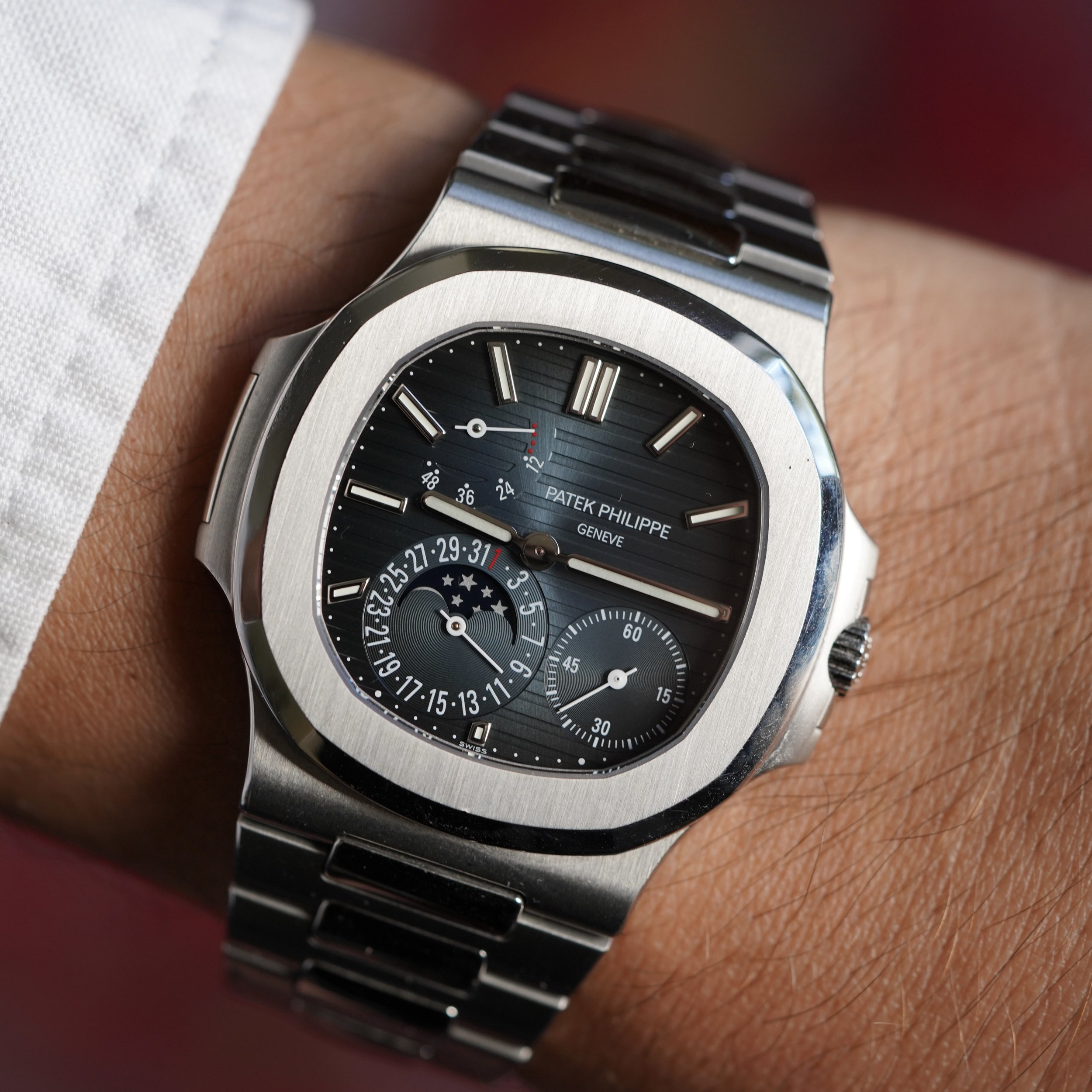 Patek Philippe Nautilus Reference 5712/1A-001 Full Set Unpolished ...