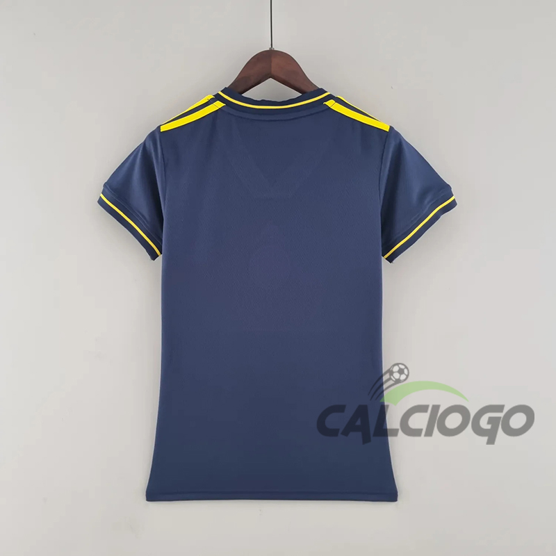 Wales Femmina Jersey Blu 2022