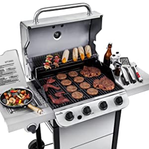 gas,grill,char,broil,griller,bbq,barbecue,barbeque,weber,LP,propane,performance,exclusive,stainless