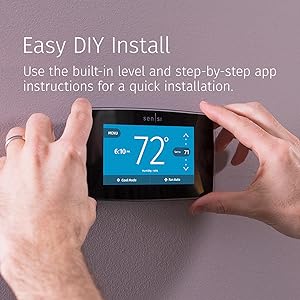 easy install, diy, smart thermostat