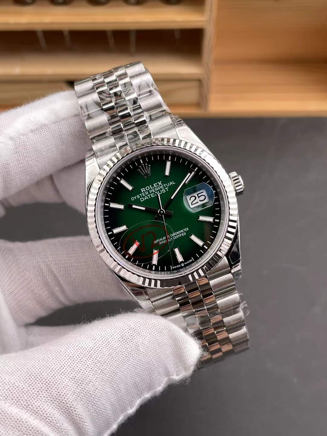 GYL Rolex Datejust 36 Gradient Green Dial (126234) 11 Super Clone – DD3235 Movement-GYL-GaiYalun