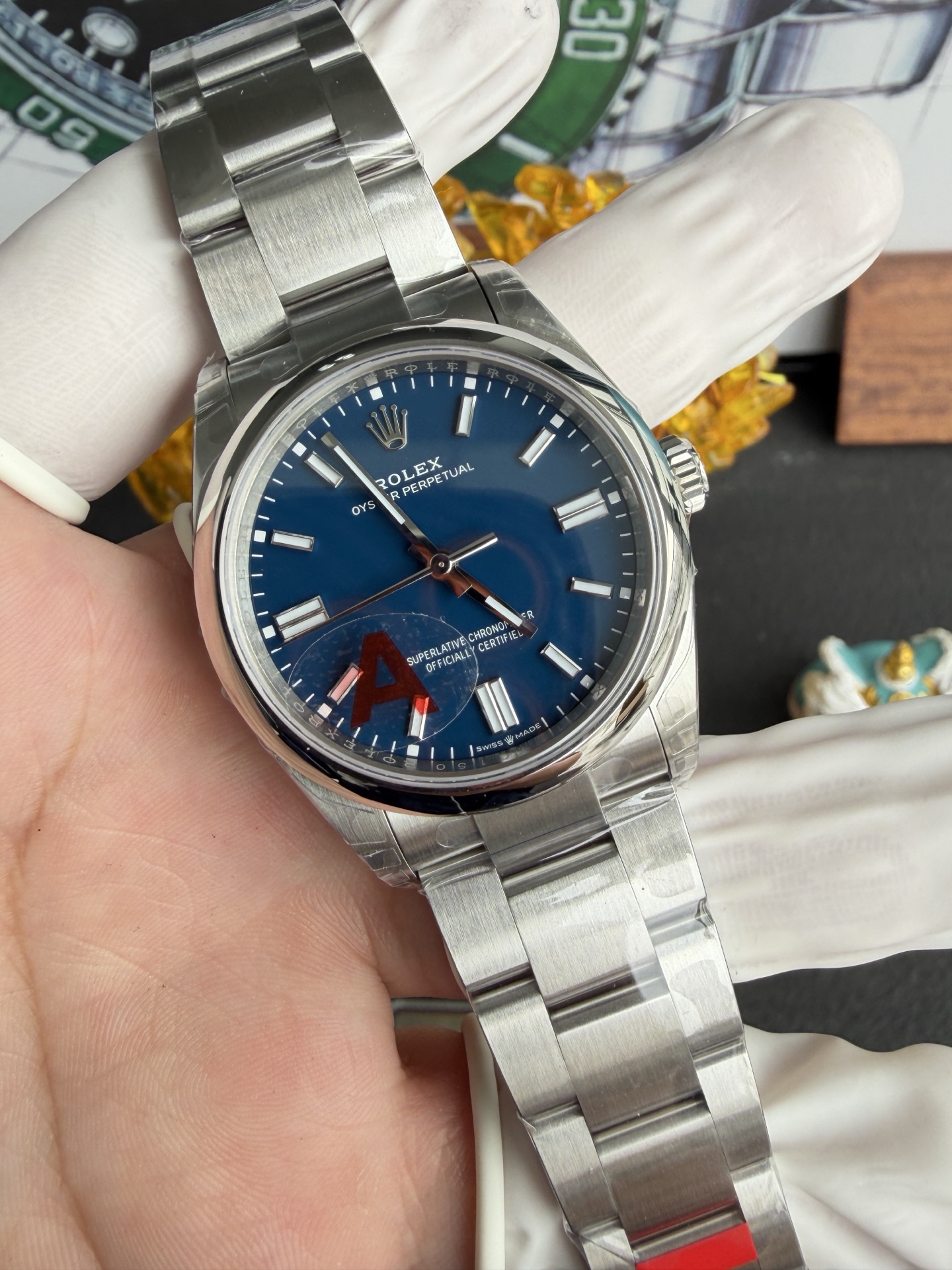 GYL Rolex Oyster Perpetual 126000 Blue Dial 11 Best Replica VSF 36mm-GYL-GaiYalun