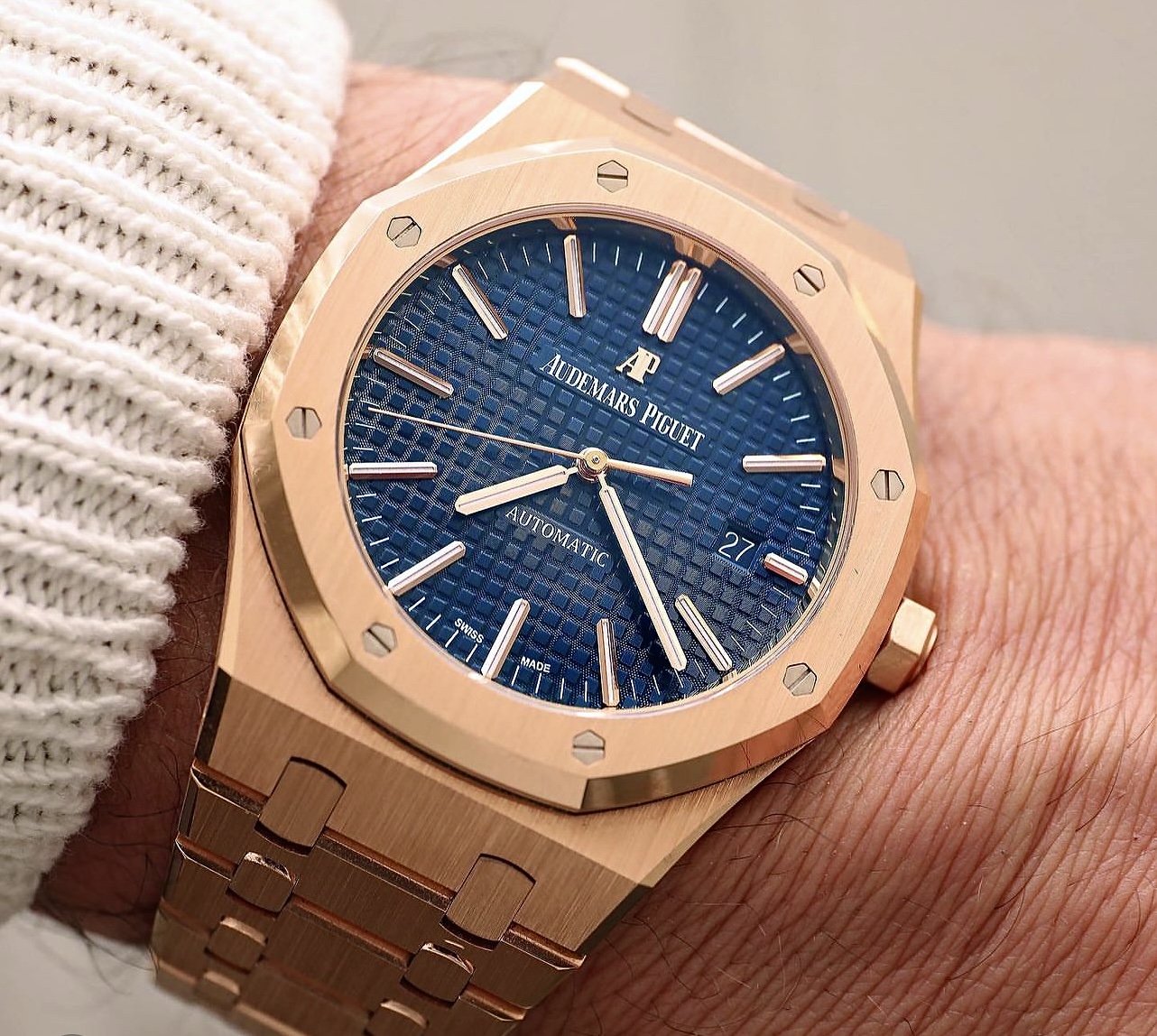 ᐈ Часы мужские 【Audemars Piguet Royal Oak Selfwinding "50th Anniversary" 41  mm 15510OR.OO.1320OR.01】 Купить в Киеве, цены | Watches Master