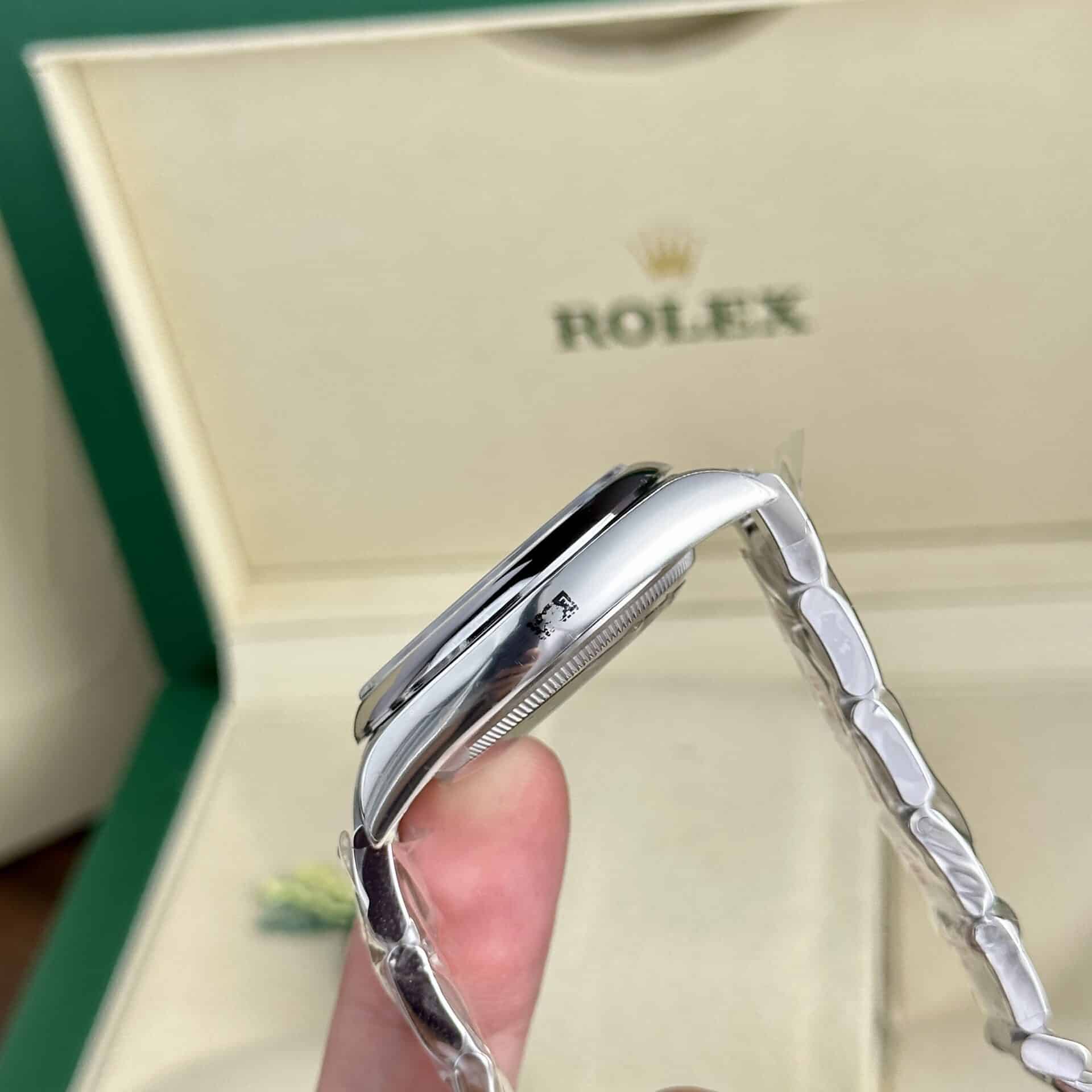 GYL Rolex Oyster Perpetual 124300 Turquoise Blue Celebration-motif Dial Best Replica Clean Factory 41mm-GYL-GaiYalun