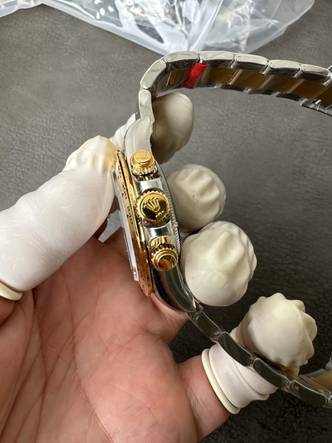 GYL Rolex Cosmograph Daytona Two-Tone Yellow Gold White Dial (126503) 11 Super Clone – DD4131 Movement-GYL-GaiYalun