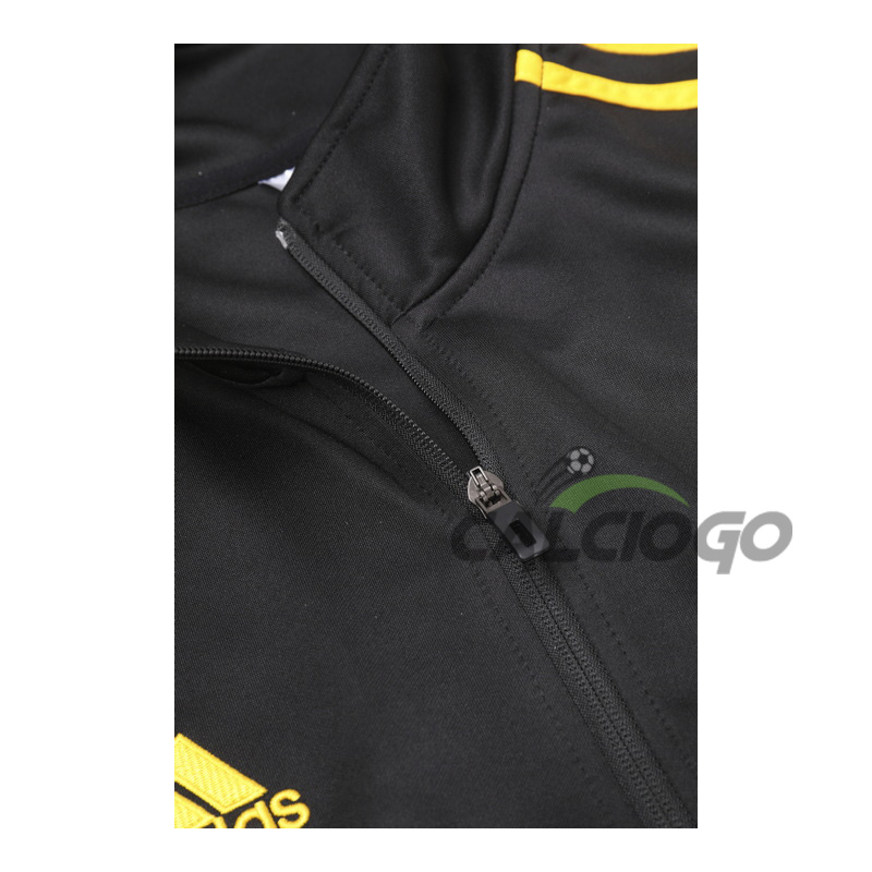 Tuta Calcio Juventus Felpa Zips Nero 2023-2024