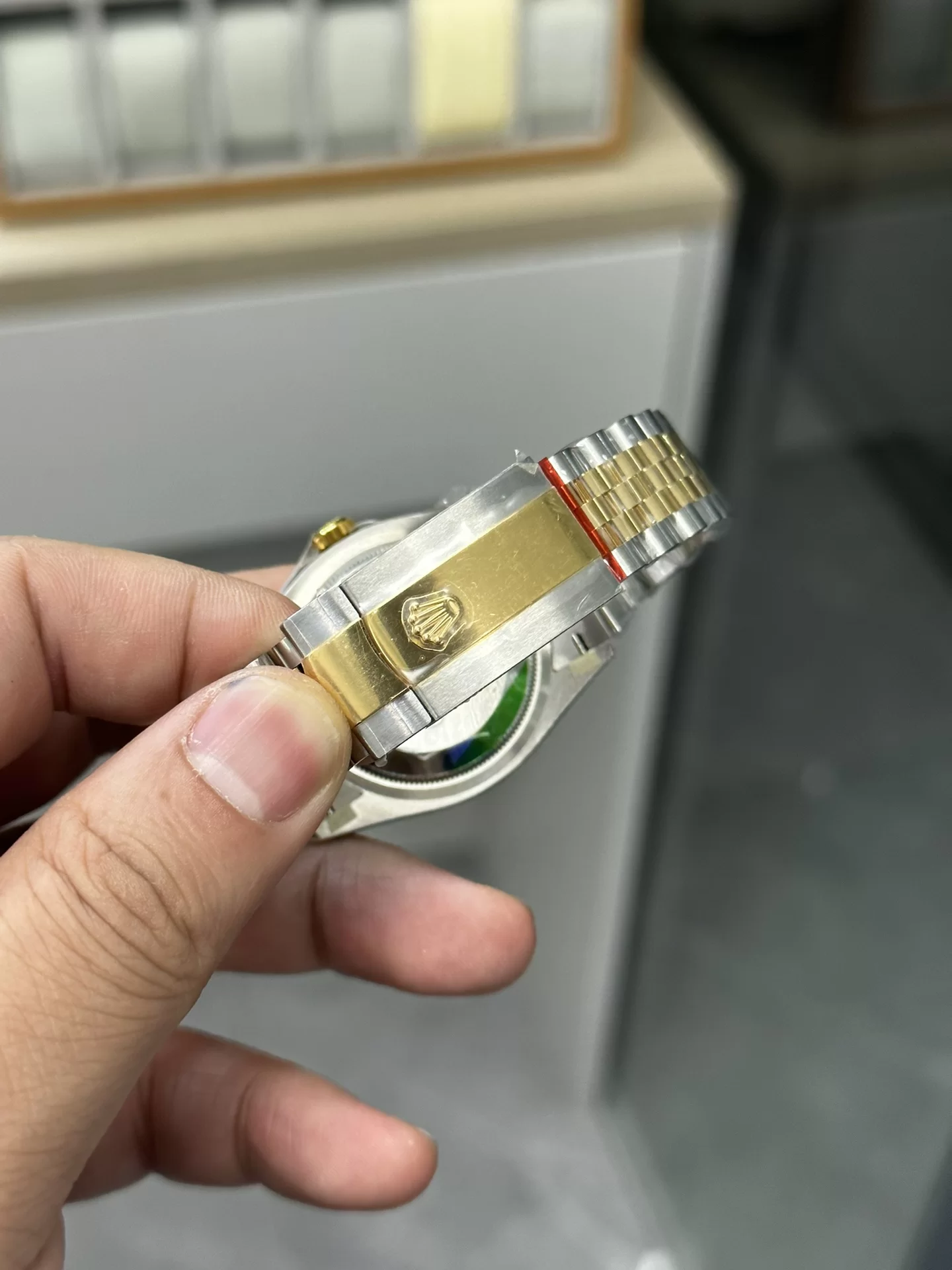 GYL Rolex Datejust 36mm Two-Tone Yellow Gold Sunburst Champagne Dial Jubilee Bracelet (126233) 11 Super Clone – DD3235 Movement-GYL-GaiYalun