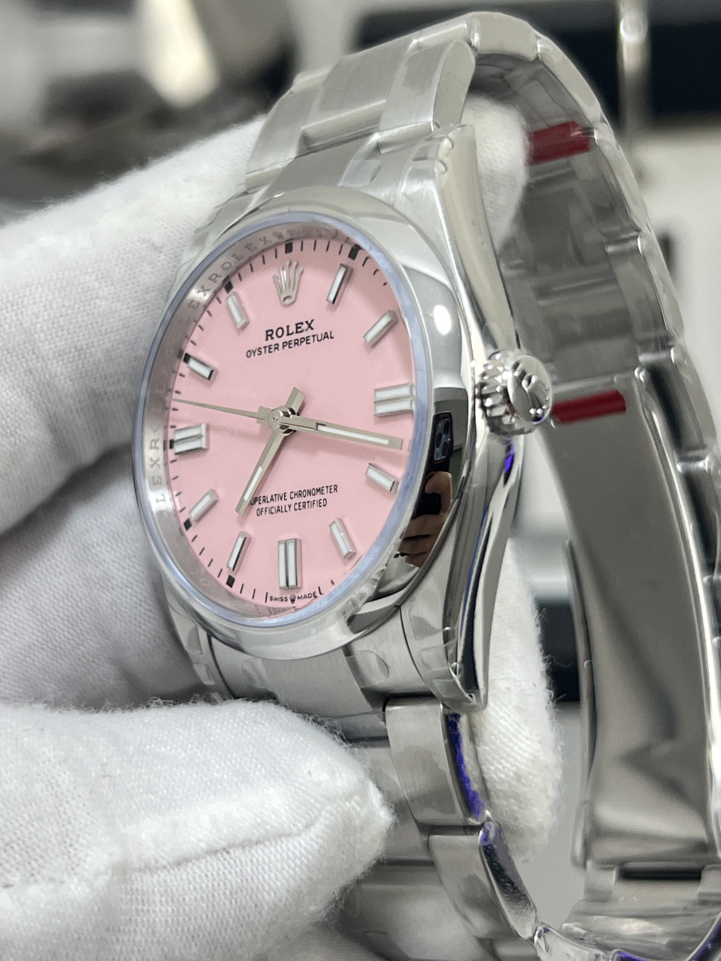 GYL Rolex Oyster Perpetual 126000 Candy Pink Dial Best Replica 11 VS Factory 36mm-GYL-GaiYalun