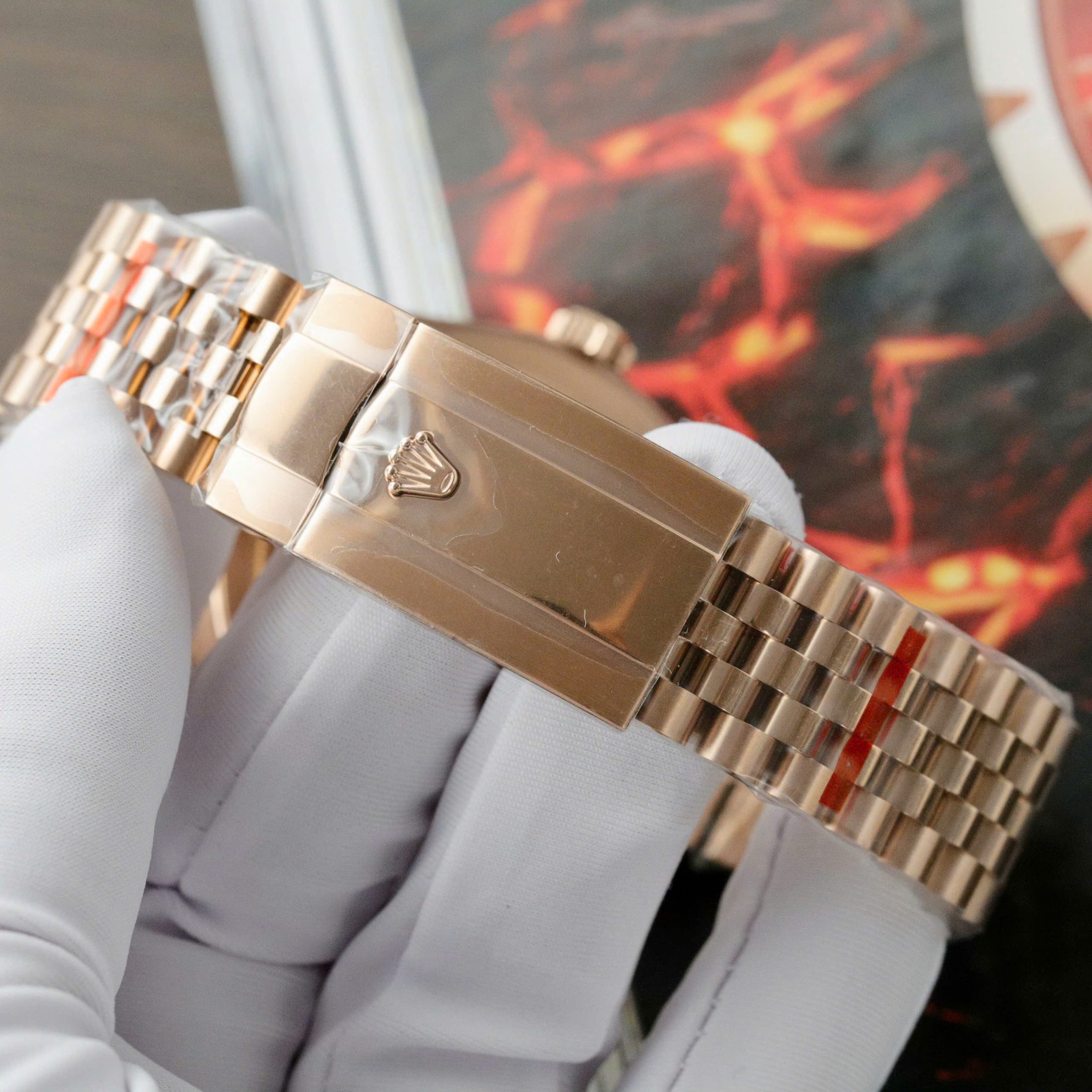GYL Rolex Sky-Dweller 336935-0006 Rose Gold Chocolate Dial Jubilee Bracelet Best Replica 42mm-GYL-GaiYalun