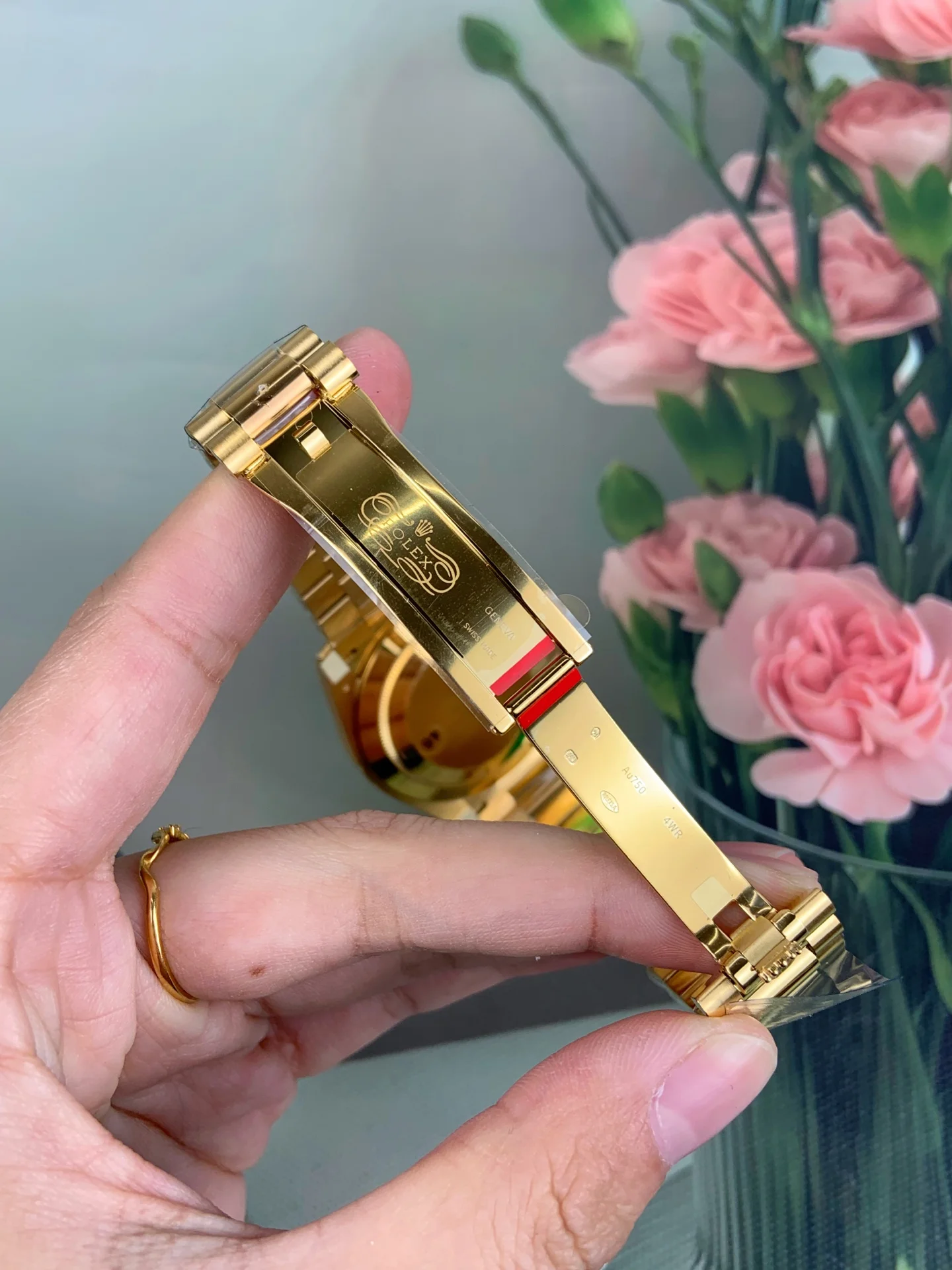 GYL Rolex Day-Date 40 Yellow Gold Black Baguette Diamond Dial (228238) V2 11 Super Clone – DD3255 Movement-GYL-GaiYalun