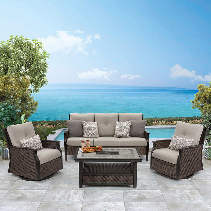 Agio Conway 4-piece Deep Seating Set