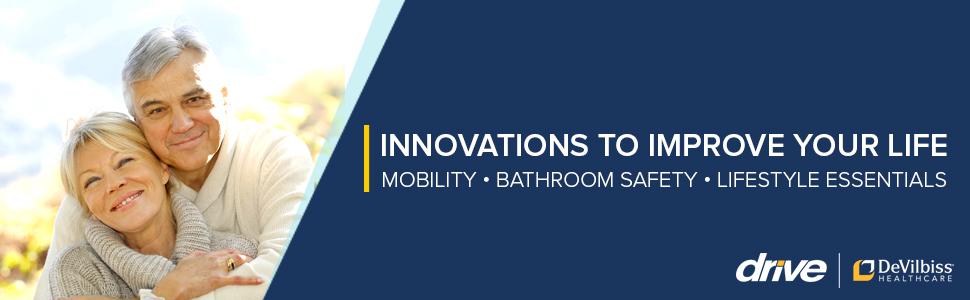 Innovations To Improve Your Life: Mobility, Bathroom Safety, Lifestyle Essentials