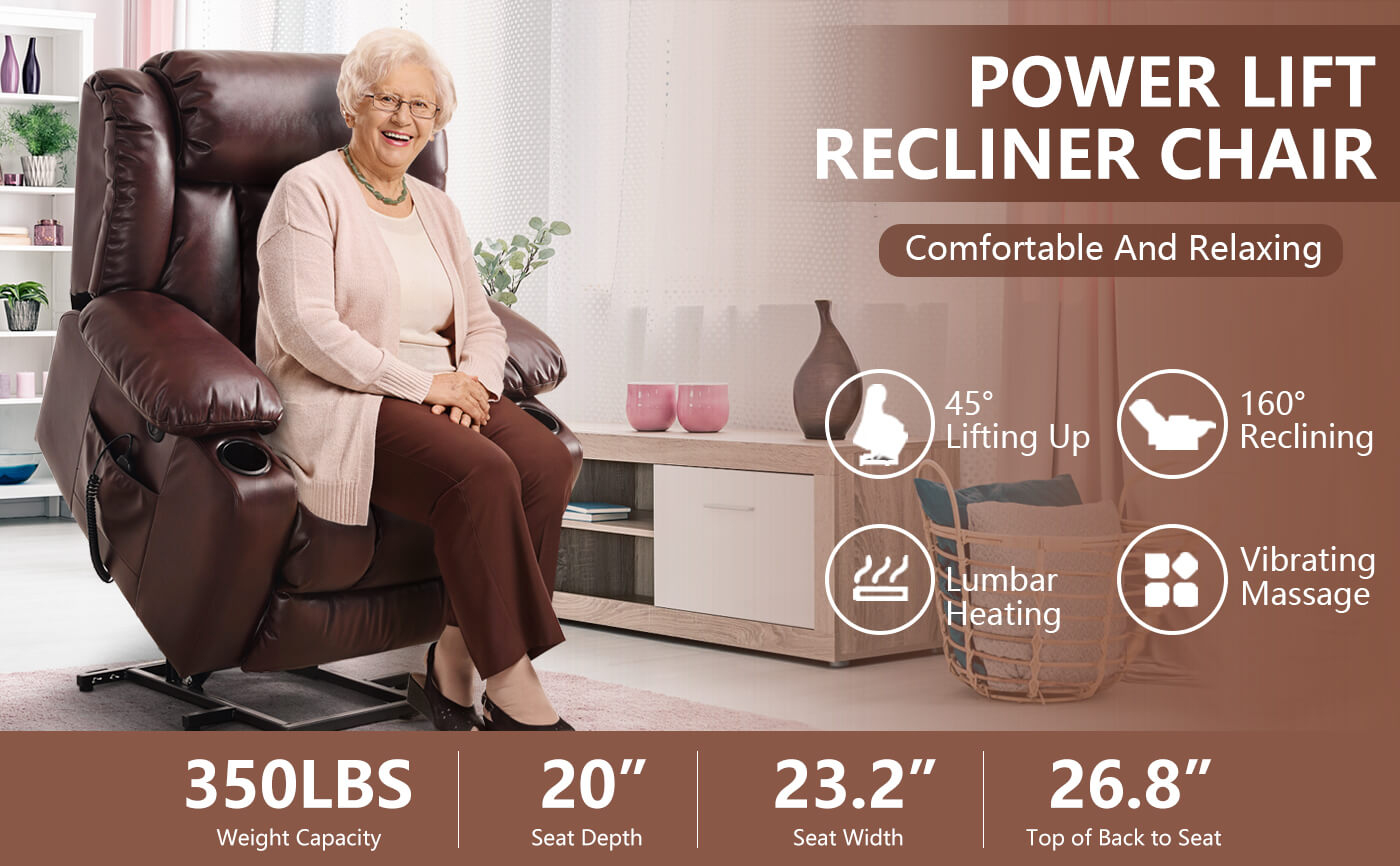 Soulout lift recliner chair for the elderly