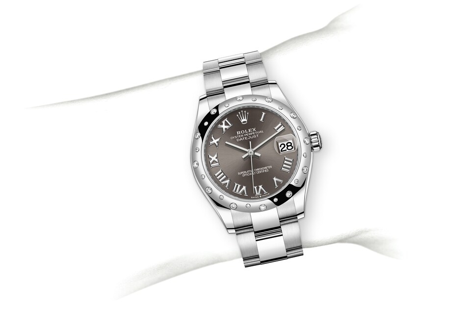 Rolex Datejust in Oystersteel, Oystersteel and gold, m278344rbr-0023 | Europe Watch Company