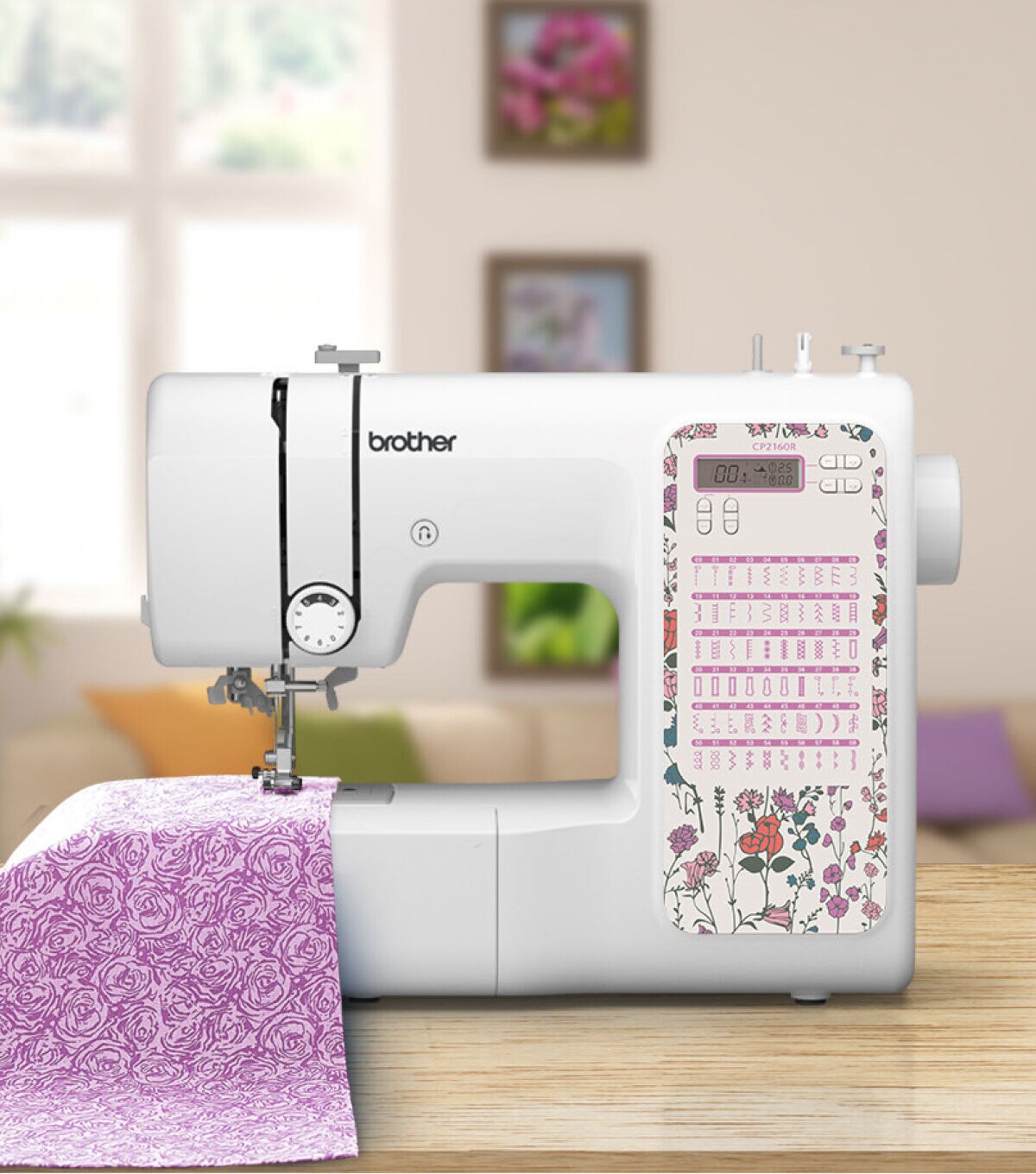 Brother CP2160R 60 Stitch Computerized Sewing Machine Wildflower