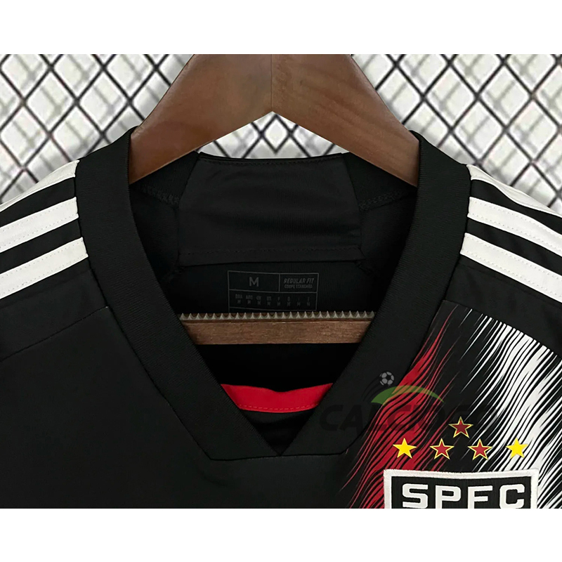 São Paulo FC Femmina Jersey Nero 2023-2024