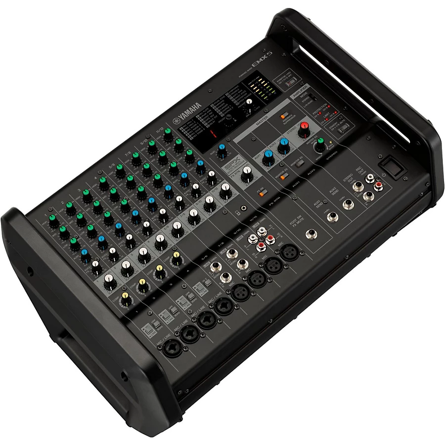 Yamaha EMX5 12Input Powered Mixer With Dual 630W Amp