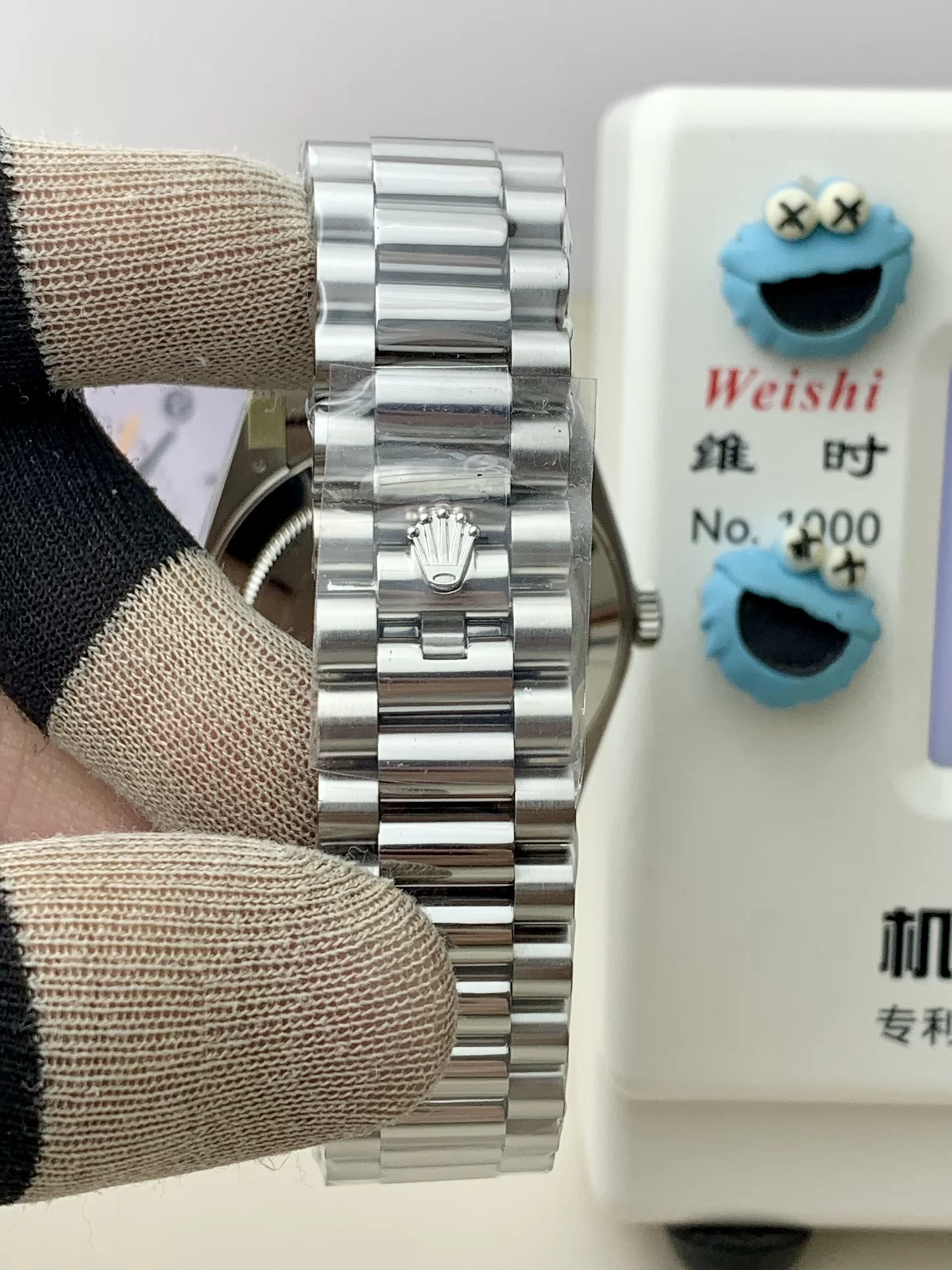 GYL Rolex Day-Date 40mm White Roman Dial Fluted Bezel President Bracelet (228239) 11 Super Clone – DD3255 Movement-GYL-GaiYalun