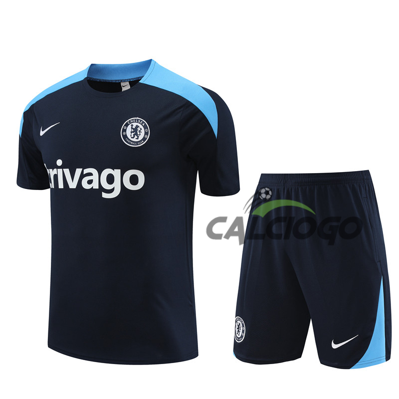 Tuta Sportiva Chelsea Manica Corta 2024-2025