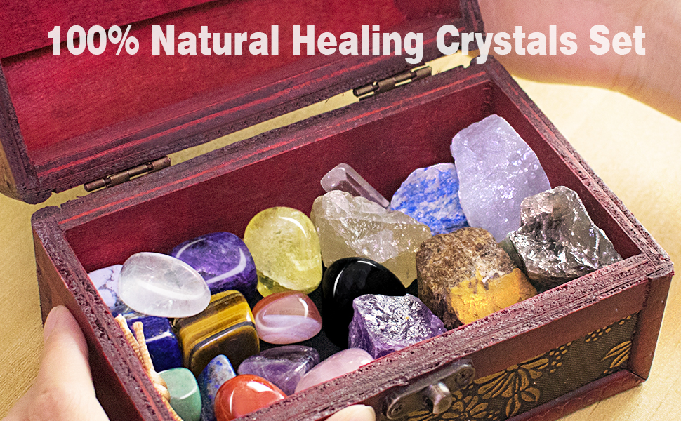 healing crystals set