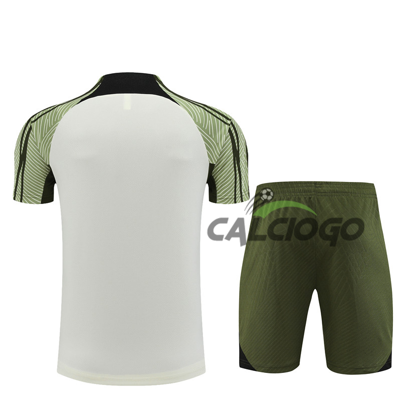 Kit Gara FC Barcellona Bianco Jersey 2023-2024
