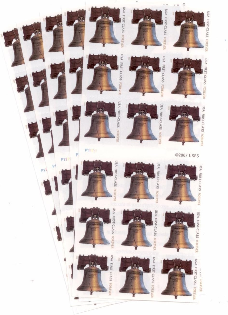 USPS Forever Stamps Liberty Bell, Booklet of 20