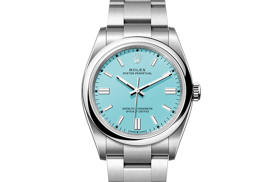 Rolex Oyster Perpetual in Oystersteel M126000-0006 at J. Licht & Sons Rolex Boutique