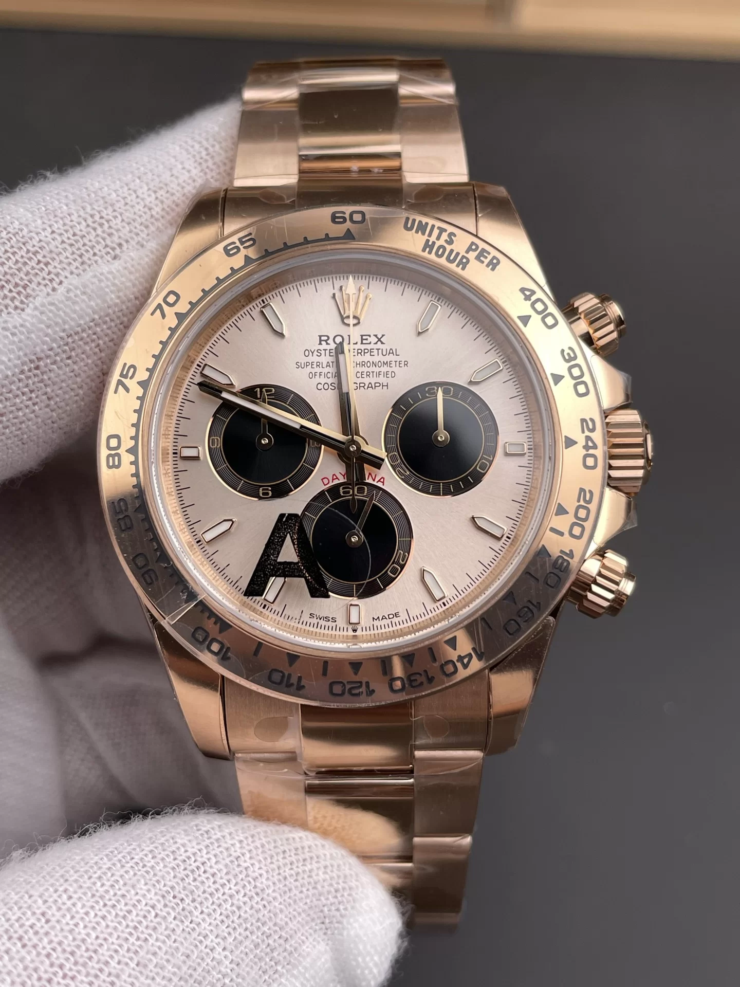GYL Rolex Cosmograph Daytona Full Rose Gold “Panda” Dial (126505) 11 Super Clone – DD4131 Movement-GYL-GaiYalun