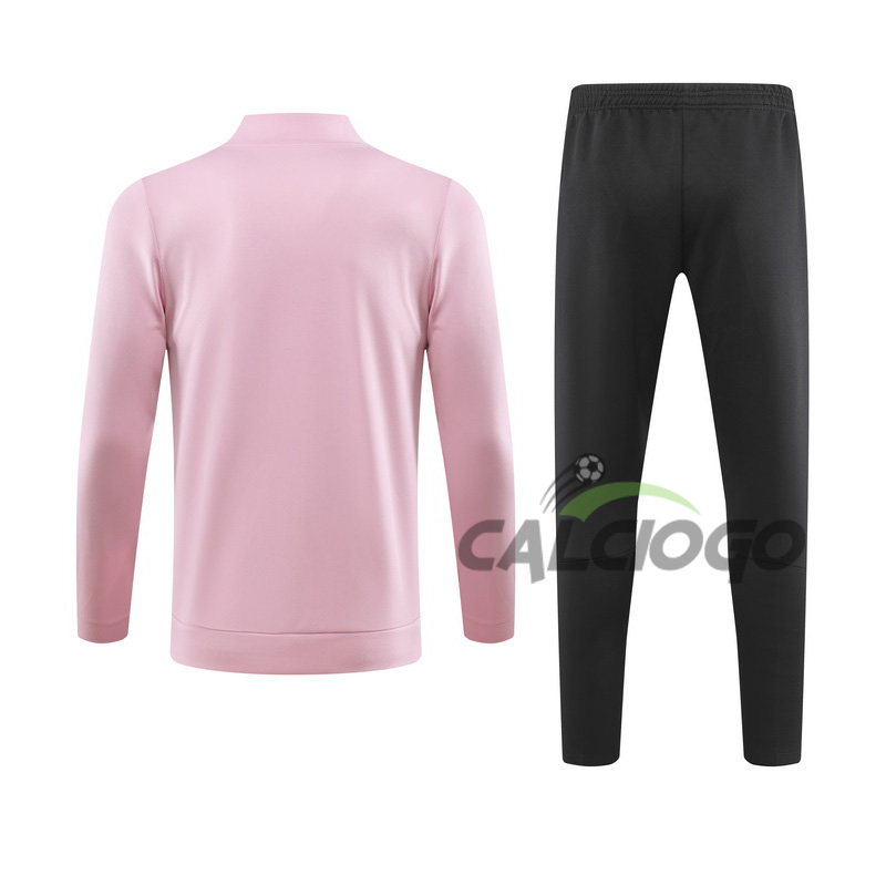 Tuta Inter Miami CF Felpa Zips Rosa 2023-2024